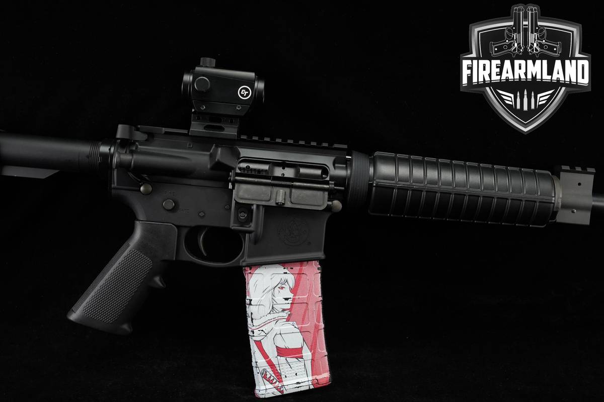 Smith & Wesson S&W M&P-15 5.56 NATO AR15 M&P15 Rifle +2 MAGS & OPTIC