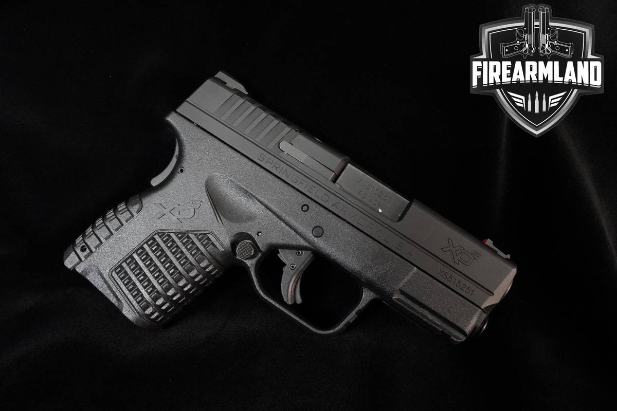 Springfield Armory XDS-45 3.3 Slimline 45 ACP 3.3" Springfield XDS-45 2MAGS
