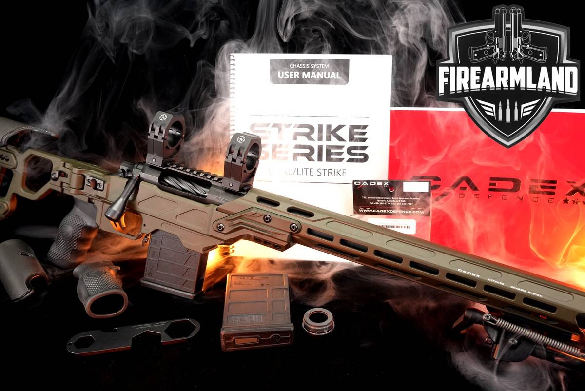 DEFIANCE Machine RUCKUS TACTICAL SA Cadex Defence Strike-Series Chassis