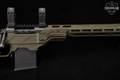 Defiance Machine Defiance Machine Ruckus Tactical Short Action, Cadex Defence Strike-Series Chassis 6.5 Creedmoor Two-Tone Black & OD Green in Very Good Condition Image 5