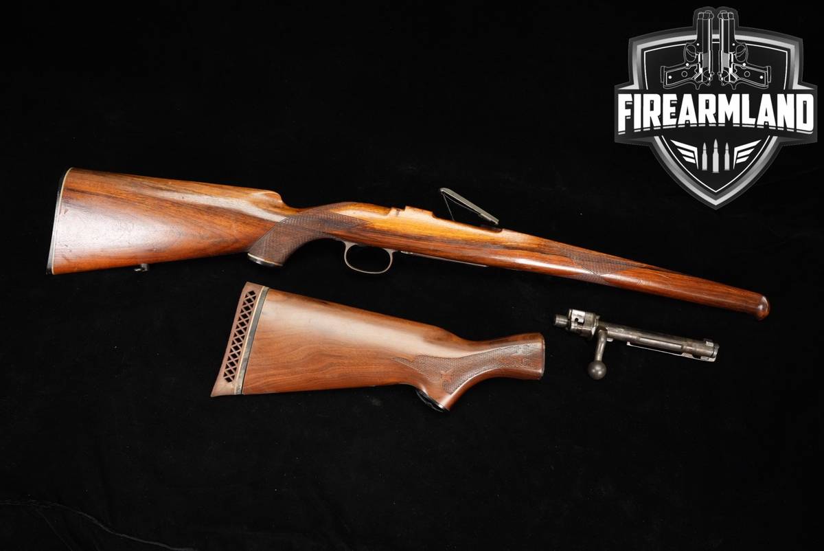 Sporterized Mauser Stock & Bolt Ithaca 37 K98 Kar 98