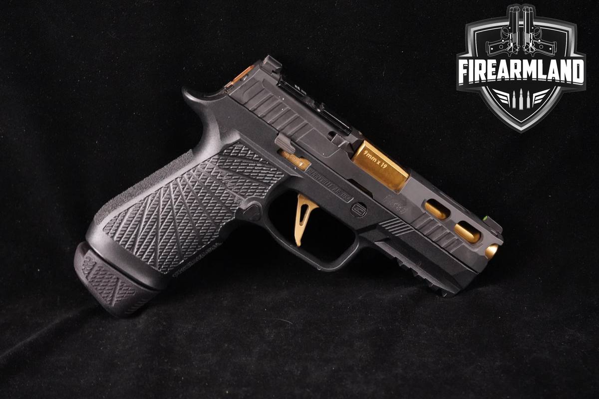 Sig Sauer P320 XCompact 9mm 3.6" P-320 Wilson Combat WC Frame +2 MAGS