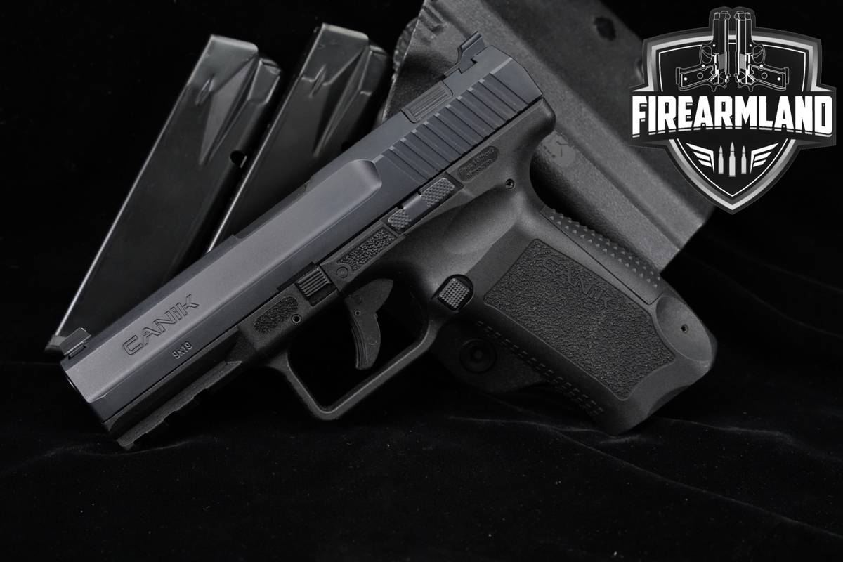 Canik TP9DA 9mm 4.07 TP9 DA MATCH GRADE BARREL +2 MAGS & HOLSTER