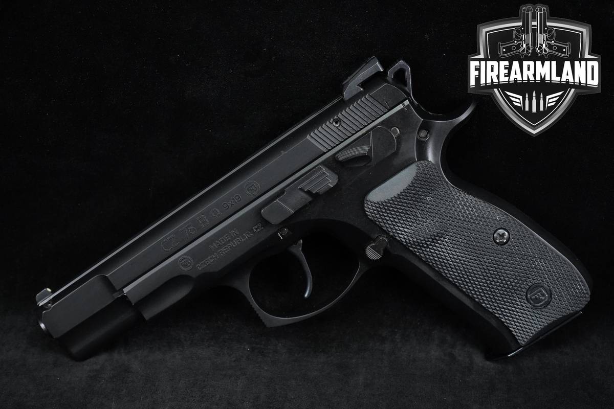 CZ 75 B Omega Convertible 9mm 4.6" CZ75 +2 MAGS & ORIG CASE