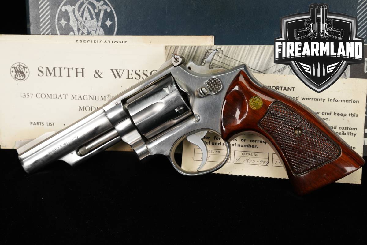 1973 Smith & Wesson Model 66 No-Dash S&W 357 Magnum PINNED +ORIG BOX