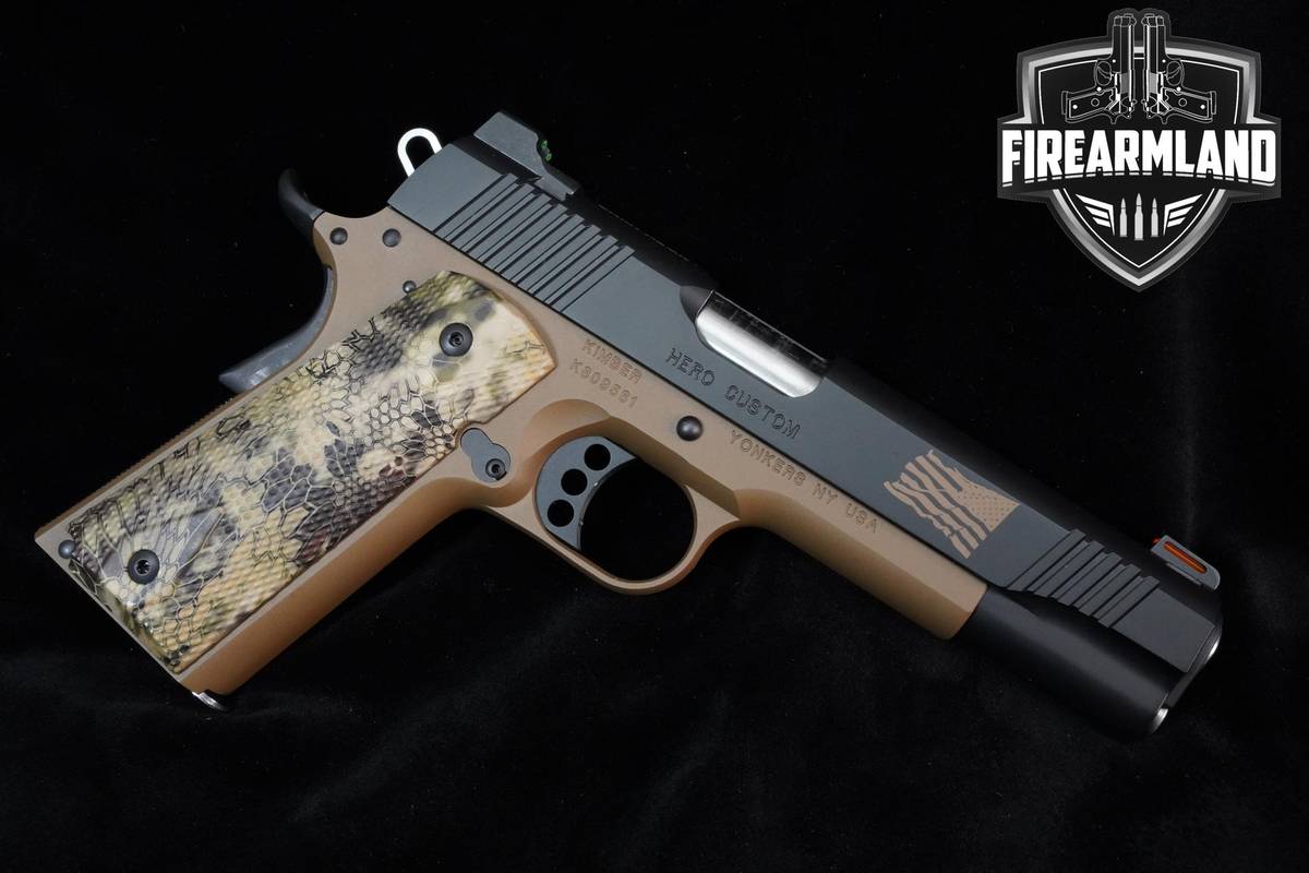 Kimber Hero Custom Boot Campaign 45 ACP 1911 Kimber-Hero Custom MATCH
