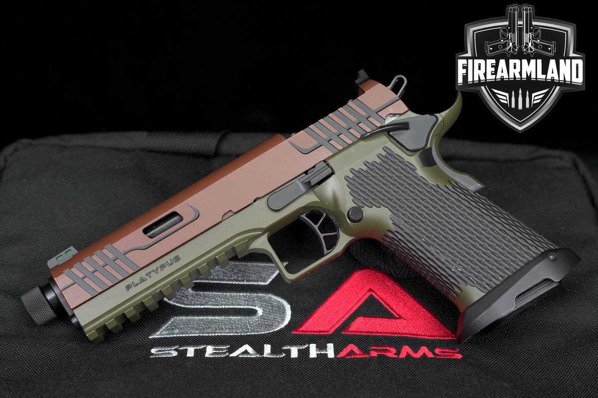 DESIRED Stealth Arms Platypus 17 1911 GOV 9mm 5" 2011 +ORIG CASE