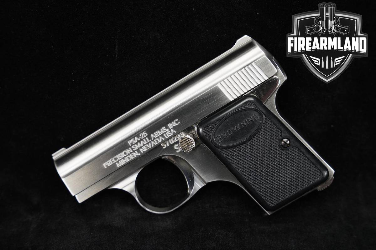POCKET CARRY Precision Small Arms PSA-25 Stainless 2.13" Pistol +ORIG BOX