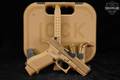 Glock G19X Gen5, aftermarket RMR-footprint slide cut (Wager Machine Works) 9mm Luger Coyote in Very Good Condition Image 2