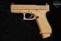 Glock G19X Gen5, aftermarket RMR-footprint slide cut (Wager Machine Works) 9mm Luger Coyote in Very Good Condition Image 3