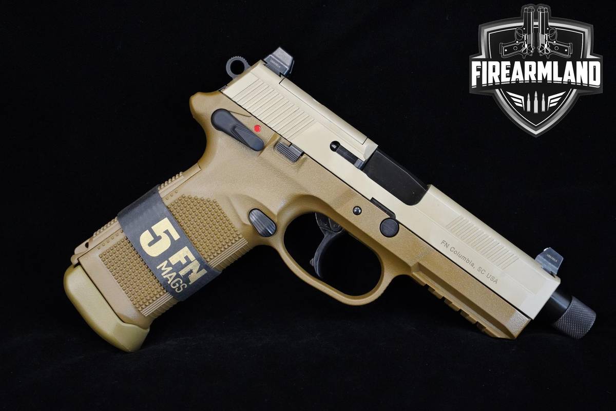 FN FNX-45 Tactical 45 ACP FDE FNX-45 FNX-45T +5 MAGS & ORIG BOX
