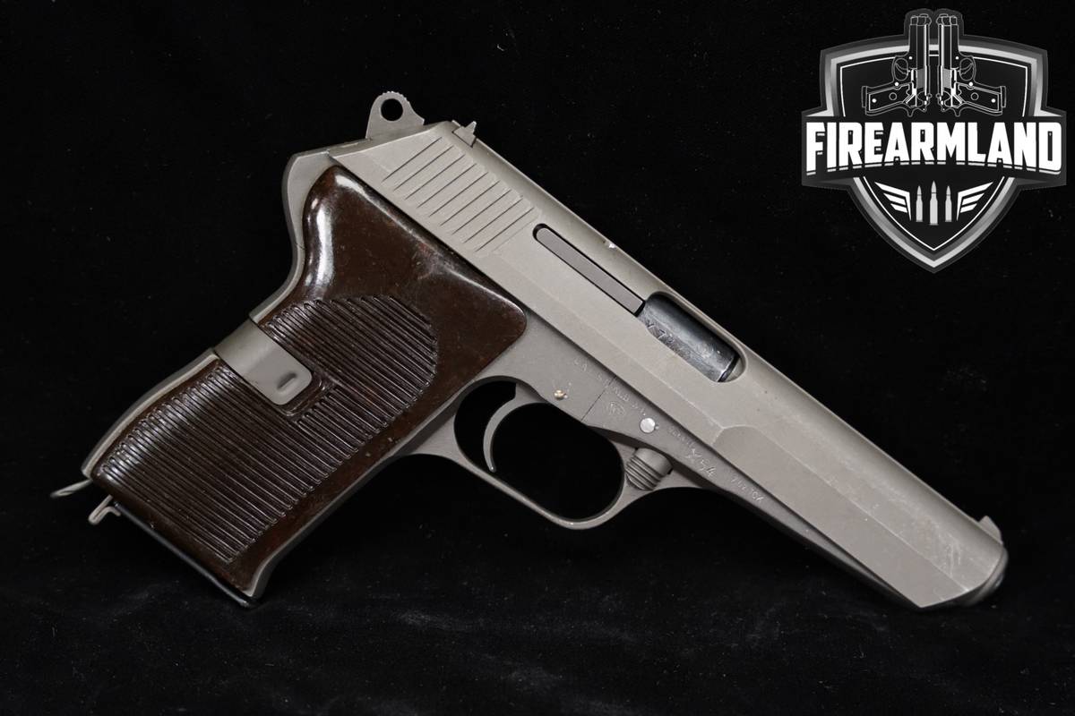 VINTAGE CZ Vz 52 7.62X25mm Tokarev 4.7" Parkerized CROSSED SWORDS 1954