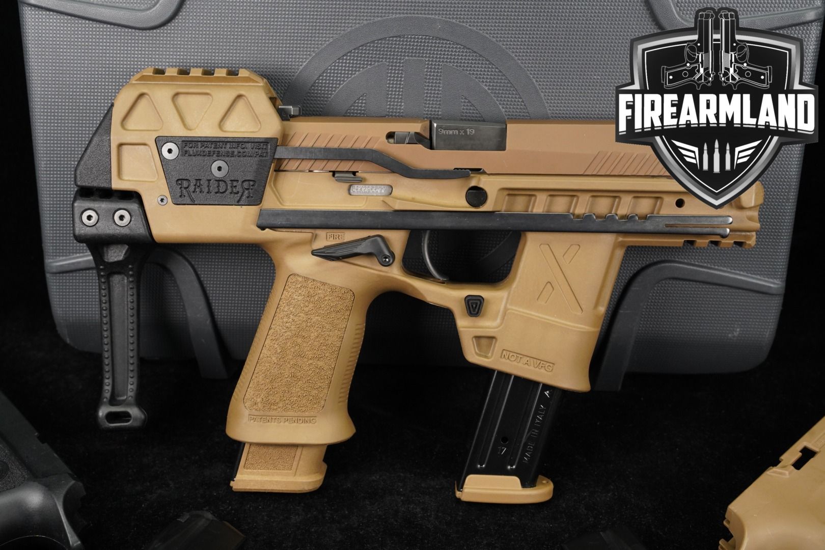Sig Sauer P320 Full-Size Flux Defense Raider 9mm 4 Mags | Sold