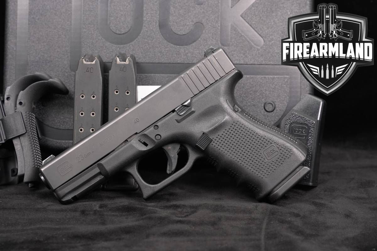 Glock 23 Gen4 40 S&W G23 Gen 4+3 MAGS & ORIG CASE