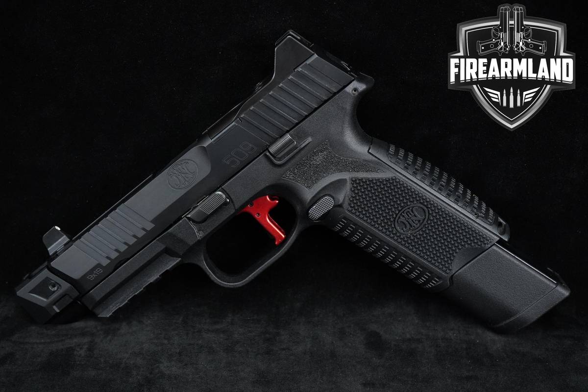 COMPENSATED FN 509 Tactical 9mm FN509 3.7" +5 MAGS
