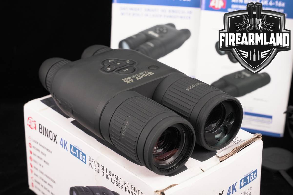 ATN Corp BinoX 4K 4-16x IR Illuminator RangeFinder Day & Night Binoculars