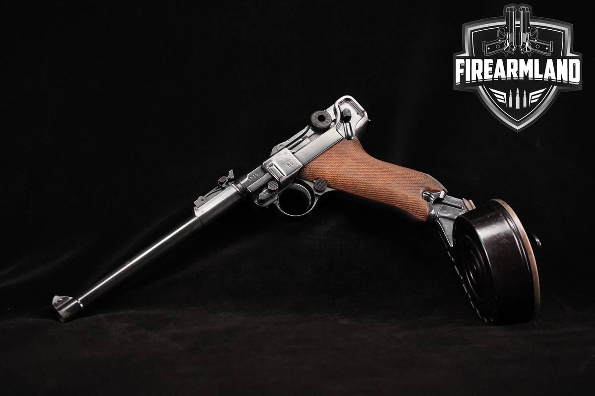 1917 DWM P.08 P08 Lange Luger 9mm 7.9" Blued +3 MAGS