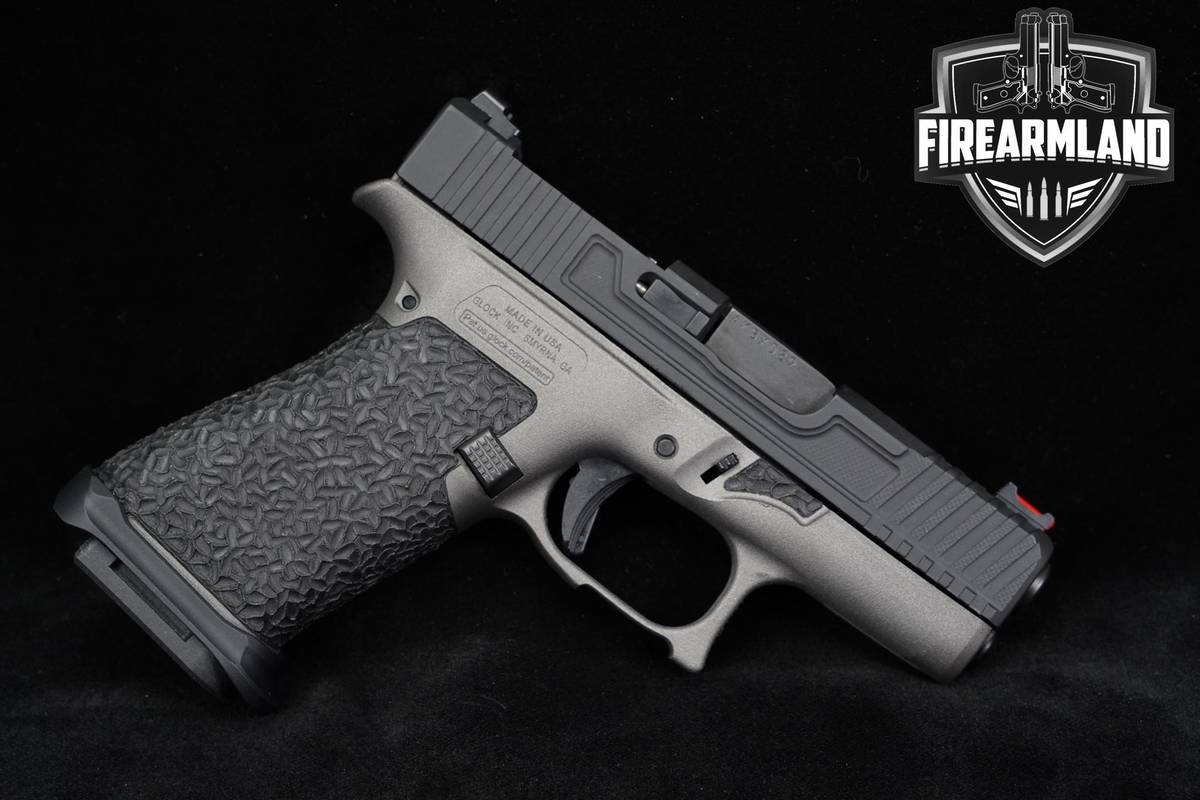 CUSTOM Glock 43X Slimline MOS 9mm G43X +5 MAGS & ORIG CASE