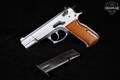 1988 Tanfoglio Mod. T 75 Series '88 9mm Luger Silver in Good Condition Image 2