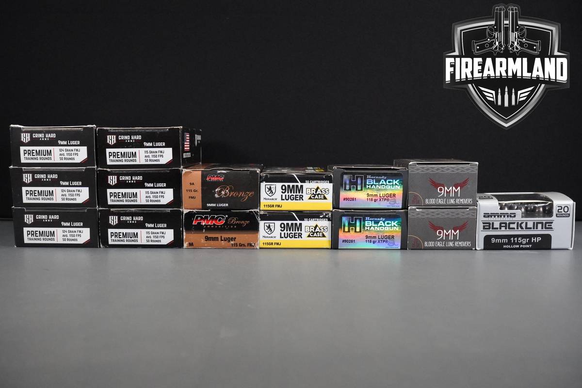 9mm Ammo 9mm Ammunition 600 ROUNDS