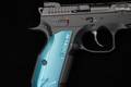 2022 CZ CZ Shadow 2 Black & Blue 9mm Luger Black Nitride in Excellent Condition Image 4