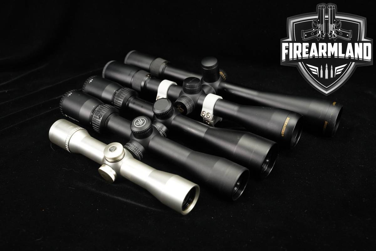 FIVE SCOPE LOT 5 Pack Nikon Bausch & Lomb Vortex Scopes Riflescope