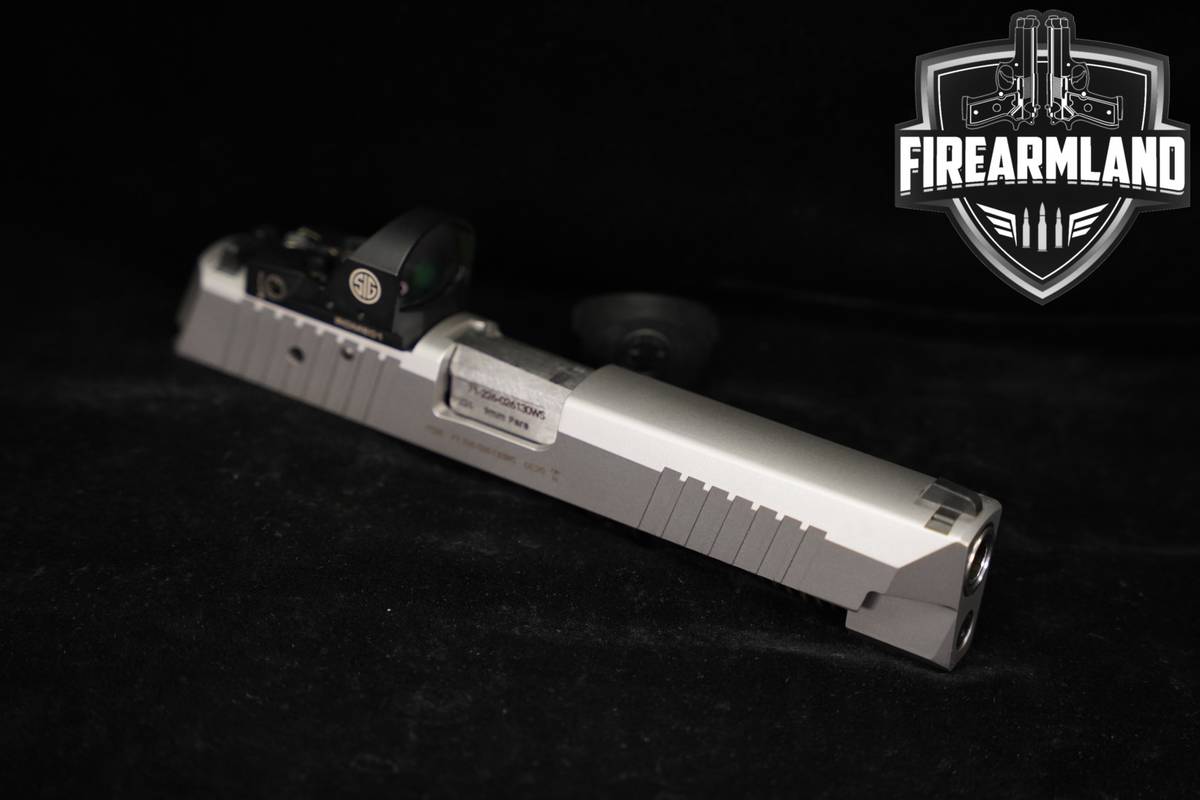 Sig Sauer P226 XFive Mastershop 9mm Luger Complete Slide P-226 +Optics
