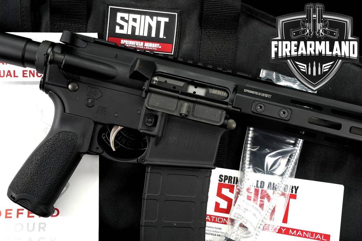 Springfield Armory SAINT Pistol 5.56 NATO AR-15 AR15 7.5 +ORIG CASE