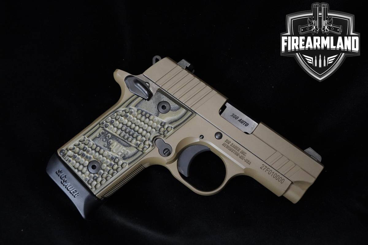 Sig Sauer P238 Scorpion 380 ACP 2.7" Sig-Sauer P238 P-238 3MAGS & ORIG CASE
