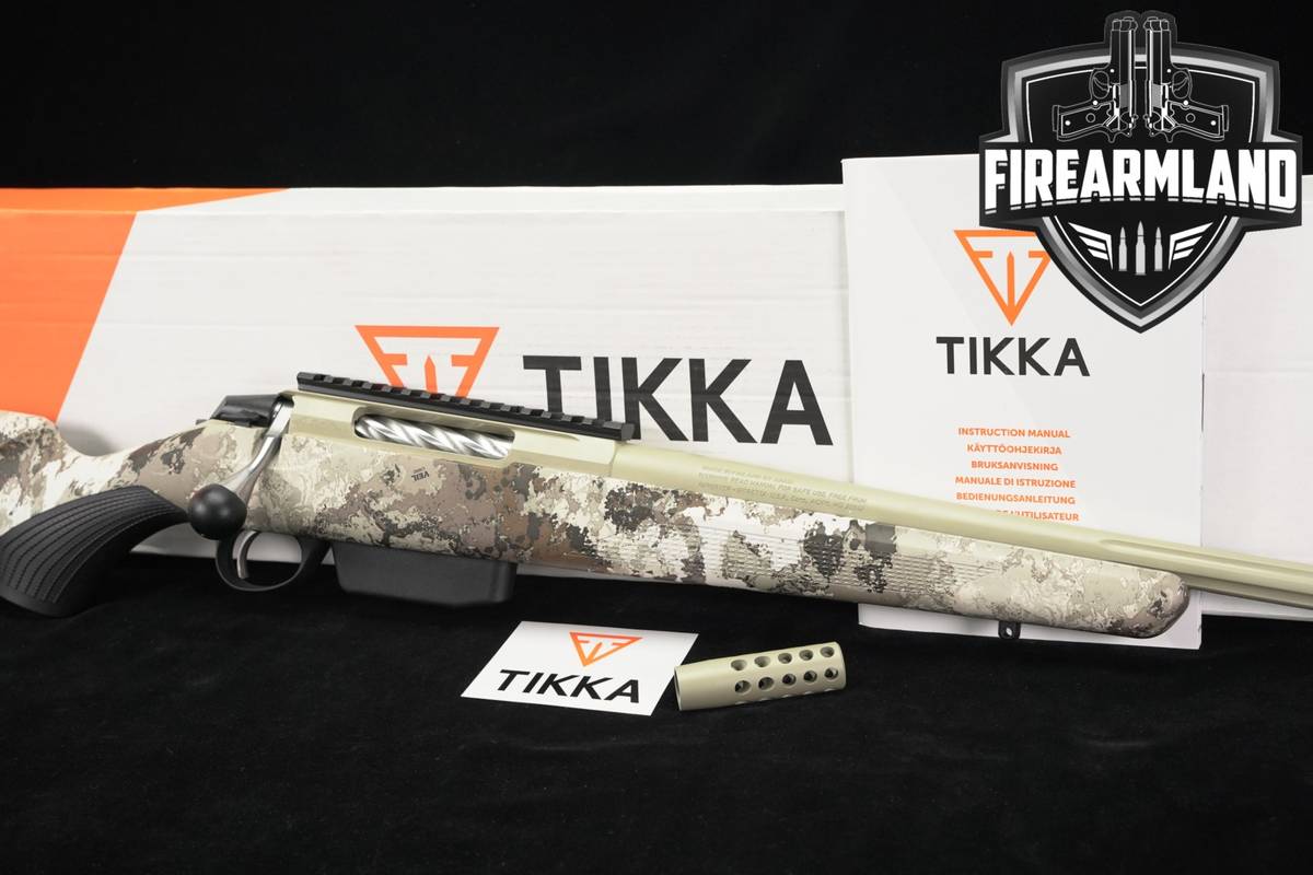 Tikka T3x Lite Veil Alpine 6.5 PRC Sako Build SPIRAL FLUTED BOLT +ORIG BOX