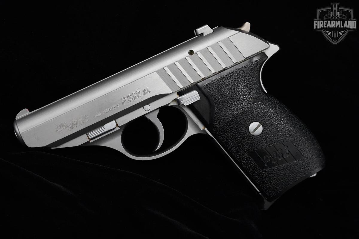 2000 Sig Sauer P232 SL 380 ACP 3.6" Stainless Steel P232 P-232 DA/SA