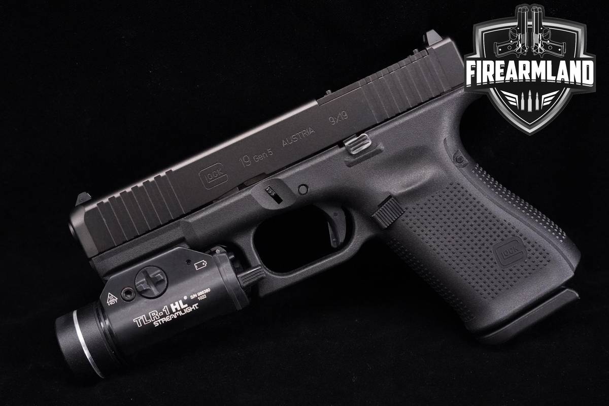 Glock 19 Gen5 MOS 9mm 4 G19 Gen-5 +3 MAGS & ORIG CASE