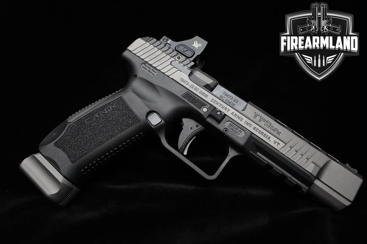 Canik TP9 SFx 9mm 5.2 TP9 Canik TP-9 +2 MAGS, ORIG CASE, OPTIC & HOLSTER