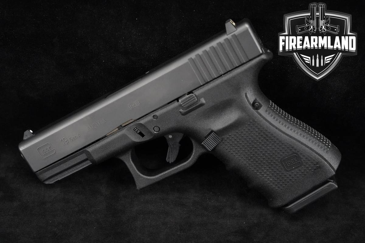 Glock 19 Gen4 9mm 4.02" G-19 Gen-4 +5 MAGS