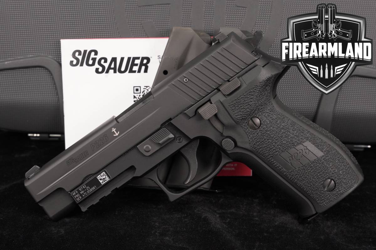 Sig Sauer P226 MK-25 9mm 4.4" P 226 MK25 Mark DA/SA +3 MAGS & ORIG CASE