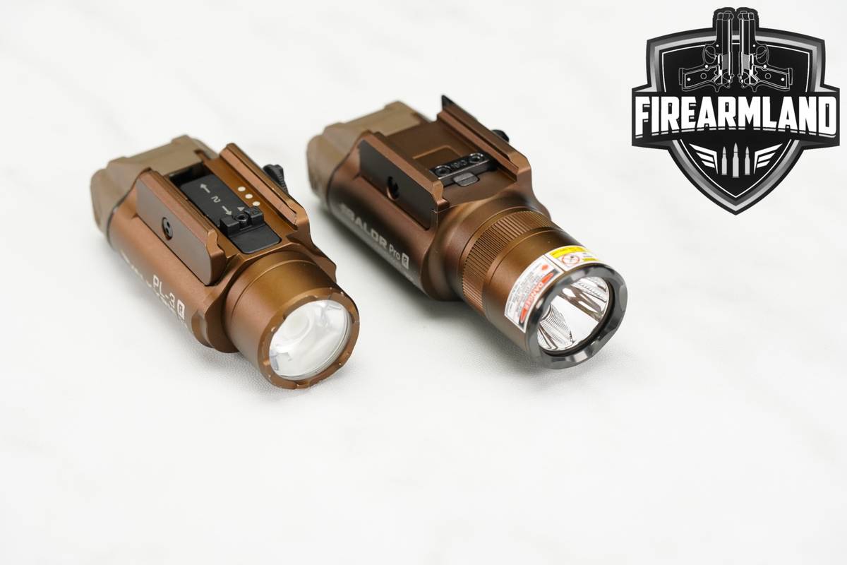 OLight COMBO! BALDR Pro R With Valkyrie PL-3R Desert Tan light & laser
