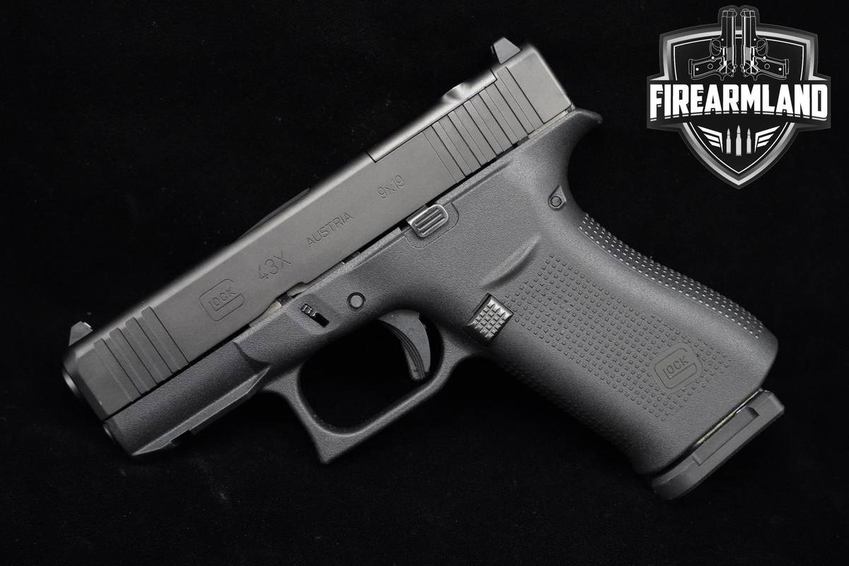 Glock 43X MOS 9mm Glock-43X G43X G43 Slimline +4 MAGS & ORIG CASE