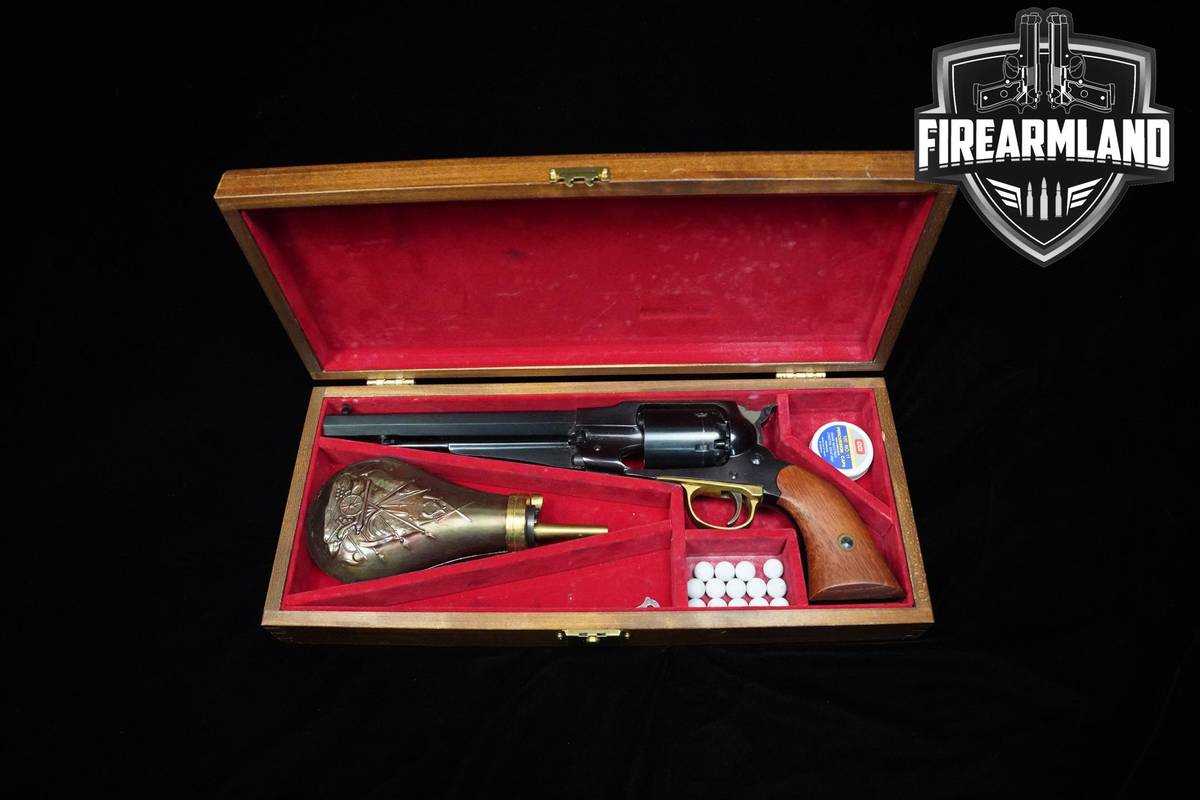 1988 Armi San Marco Remington 1858 Army 44 BPM 8" Blued Remington-1858 Army