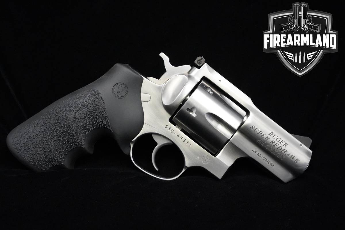 Ruger Super Redhawk ALASKAN 44 Magnum 2.5" Satin Stainless Ruger +ORIG CASE