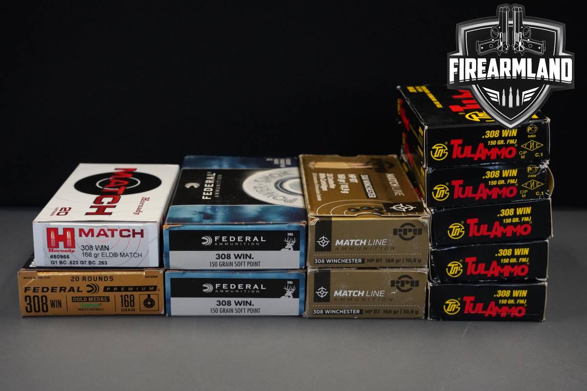 220 ROUNDS! 308 Winchester Ammo 308-Win Ammunition