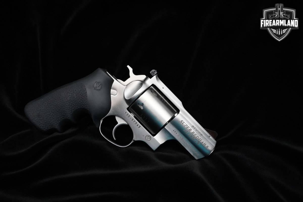 ORIG CASE 2018 Ruger Super Redhawk Alaskan 454 Casull Revolver Ruger 2.5"