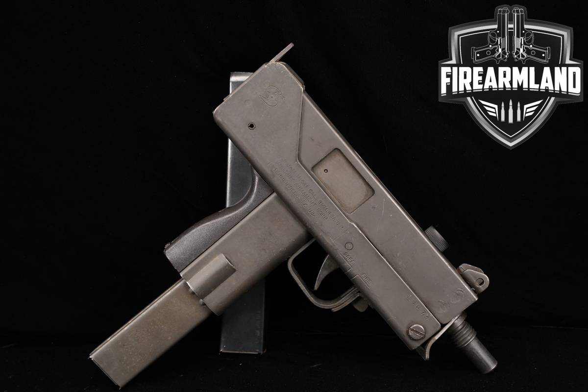 Cobray M10A1 9mm 5.75" Gray Ingram MAC-10 M10-A1 MAC10 +2 MAGS