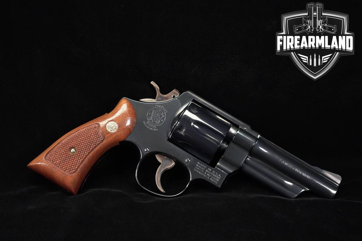 1980 Smith & Wesson S&W Model 520 NYSP Contract 4" Blued Revolver +ORIG BOX