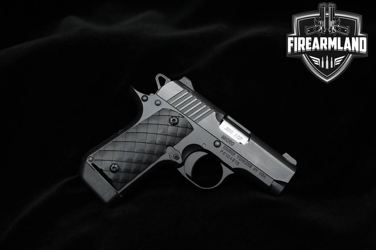 Kimber Micro Black 380 ACP 2.75" 1911 Micro Kimber +2 MAGS & HOLSTER