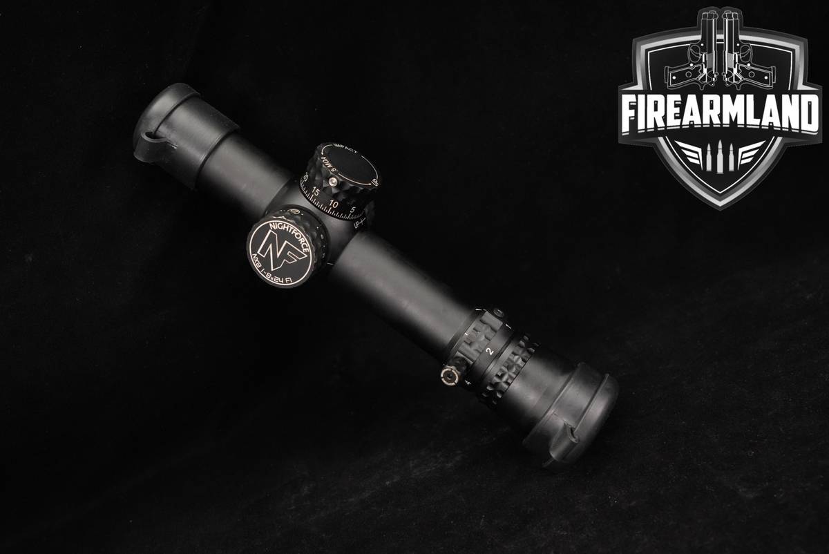 Nightforce Optics NX8 1-8x24 FFP Red Illumination LPVO MOA Scope NX 8