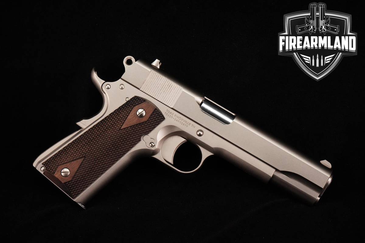 LIKE-NEW! Tisas USA 1911 A1 Stakeout 38 Super 1911 5" Tisas-1911-A1 +AMMO