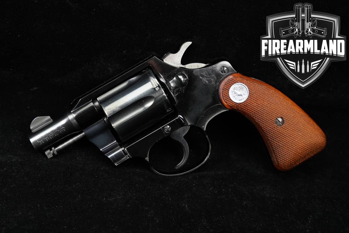 1962 Colt Cobra 38 Special POLICE First Model D-Frame Original Snake Gun