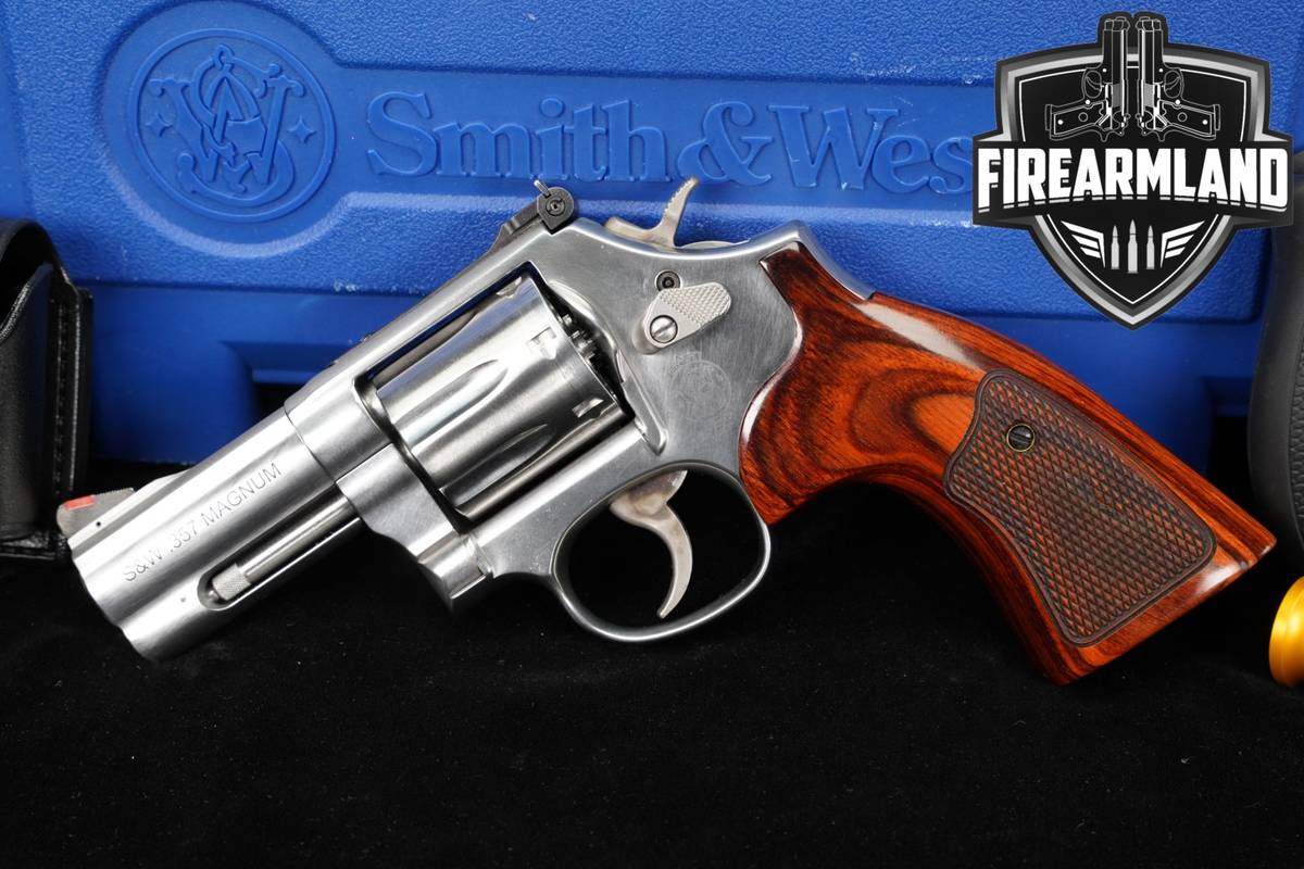 Smith & Wesson Model 686-6 S&W Plus 357 Magnum 3" M686 +ORIG CASE