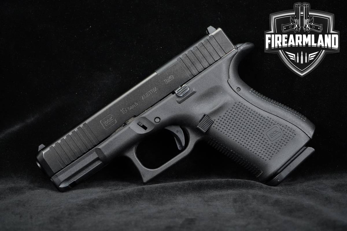 Glock G19 Gen5 MOS Optic Ready 9mm 4.02" G 19 Gen 5 3MAGS & ORIG CASE