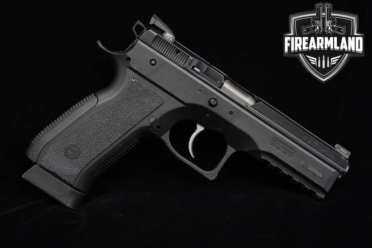CZ 75 SP-01 Phantom 9mm 4.6" CZ SP01 CZ75 +3 MAGS & ORIG CASE